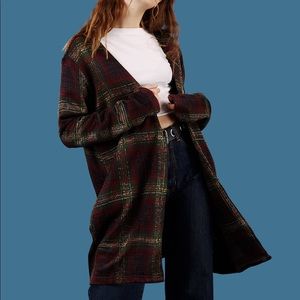 Unif  Plaid Cardigan
